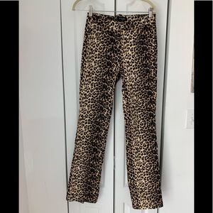 Vintage Guess Animal Print Jeans. Size 27.